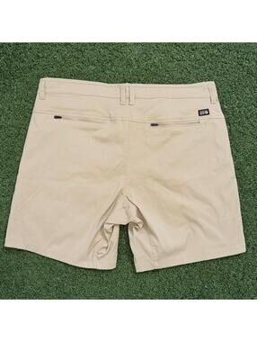 Mountain Hardwear Hiking Shorts Beige Outdoor Men 40 Gorpcore Camping Gear Trail